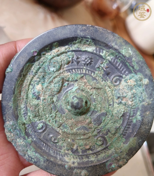 古玩銅鏡真品鑒賞圖