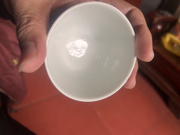 古玩陶瓷民國·黃地粉彩萬壽無疆仰鐘杯三只拍賣,當前價格2500元