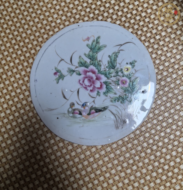 古玩花鳥紋瓷板畫真品鑒賞圖