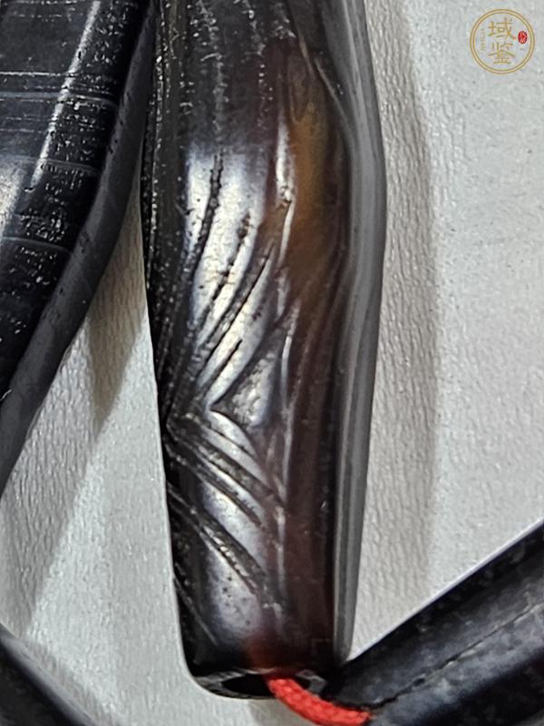 古玩玉器仿古瑪瑙管珠真品鑒賞圖