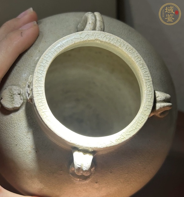 古玩陶瓷四系罐真品鑒賞圖