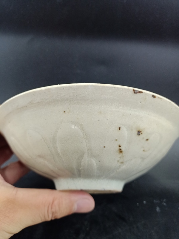 古玩陶瓷【館藏級精品】宋:影青釉內劃花外刻仰蓮紋碗【頂級釉水】【雙面工藝非常難得】拍賣,當前價格0元