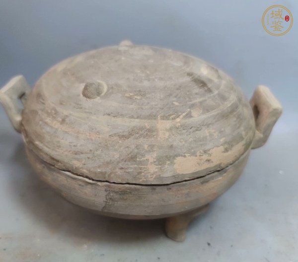 古玩陶鼎真品鑒賞圖