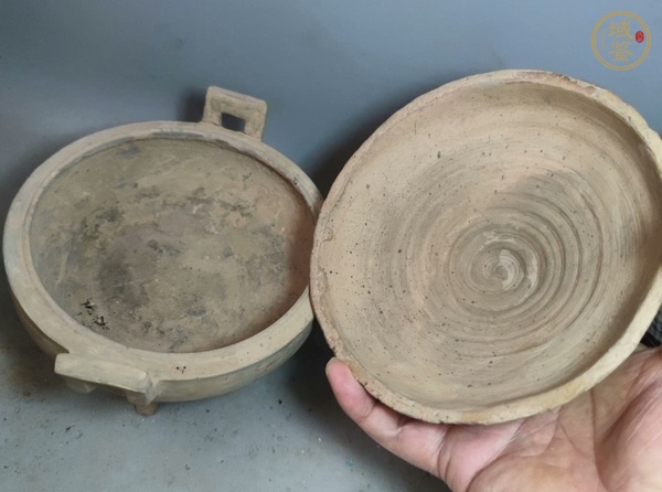 古玩陶瓷陶鼎真品鑒賞圖