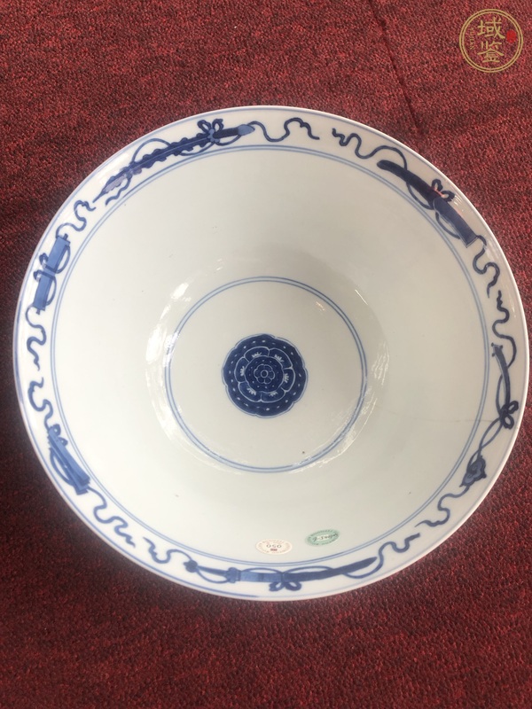 古玩博古圖青花碗真品鑒賞圖