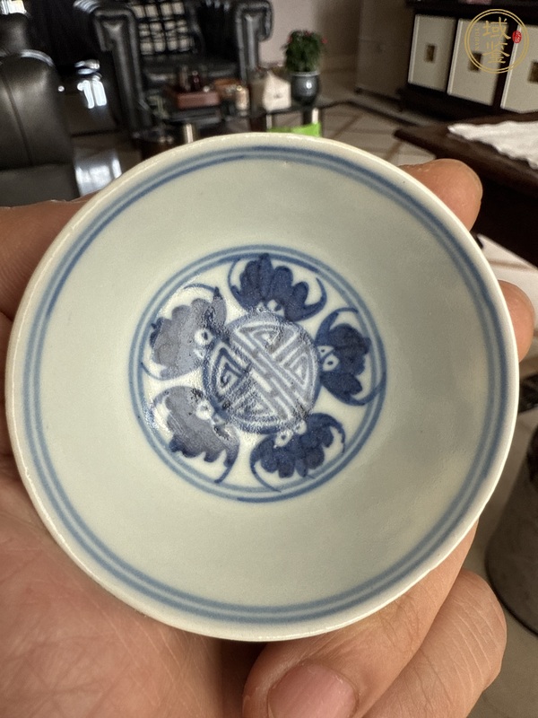 古玩陶瓷青花杯真品鑒賞圖