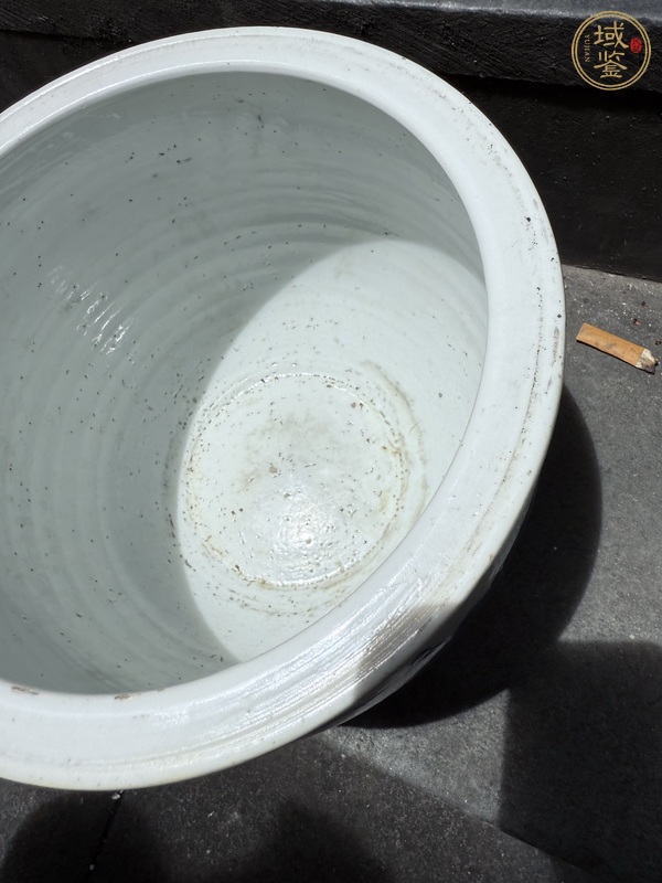 古玩陶瓷青花缸真品鑒賞圖