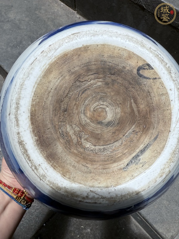 古玩陶瓷青花缸真品鑒賞圖