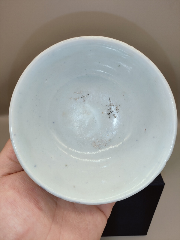 古玩陶瓷清雍正，精品福壽三多紋青花茶園拍賣，當(dāng)前價(jià)格2200元