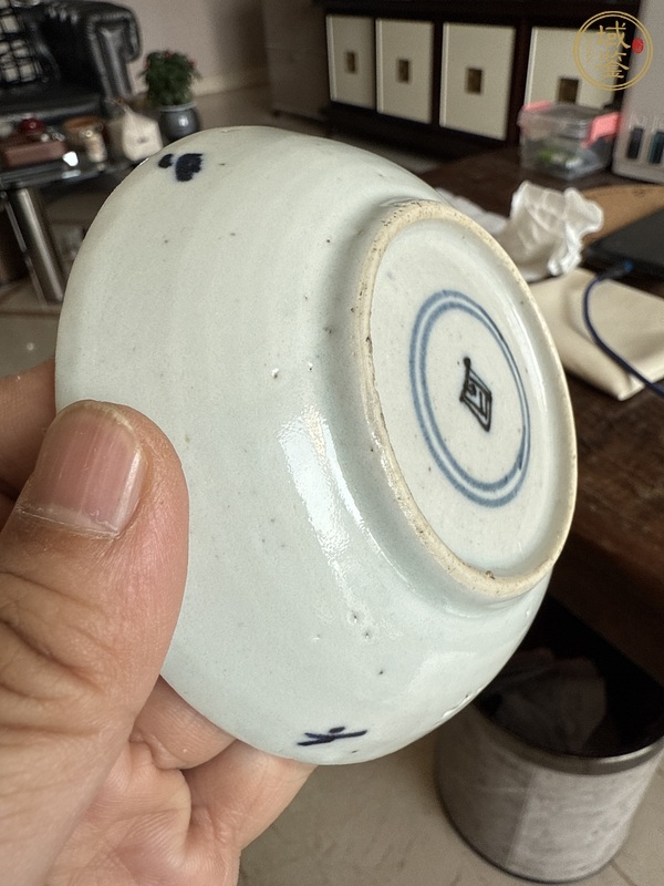 古玩陶瓷青花盤真品鑒賞圖