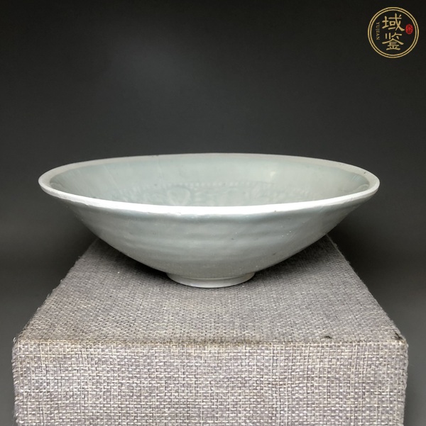 古玩陶瓷青白釉娃娃碗真品鑒賞圖