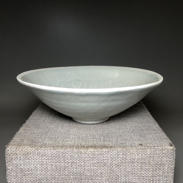 古玩轉賣（精品南宋）青白釉娃娃碗（有很高藝術價值）拍賣，當前價格850元