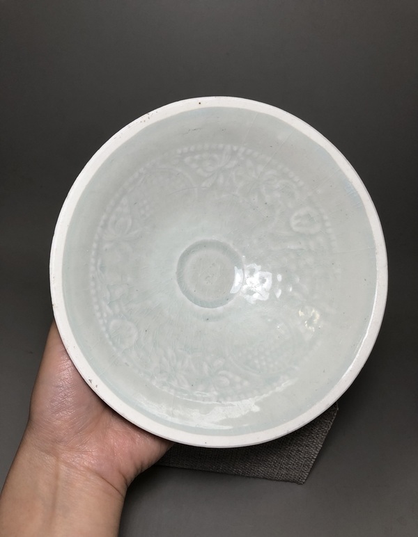古玩陶瓷（精品南宋）青白釉娃娃碗（有很高藝術(shù)價值）拍賣，當前價格0元