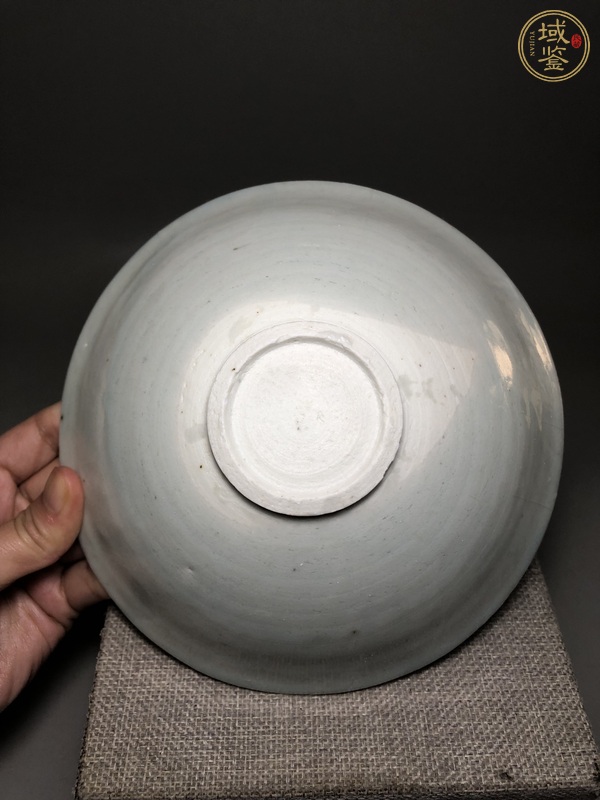 古玩陶瓷青白釉娃娃碗真品鑒賞圖