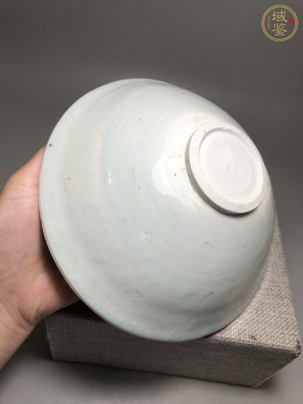 古玩陶瓷青白釉娃娃碗真品鑒賞圖