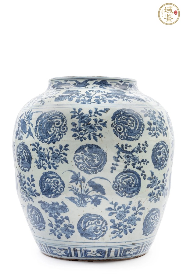 古玩陶瓷青花罐真品鑒賞圖