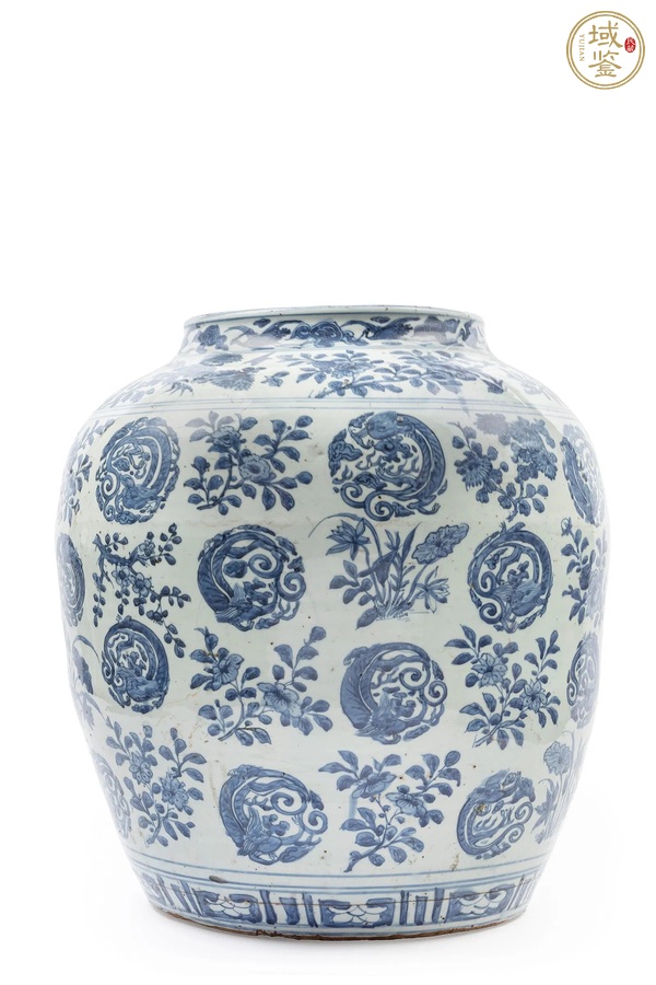 古玩陶瓷青花罐真品鑒賞圖