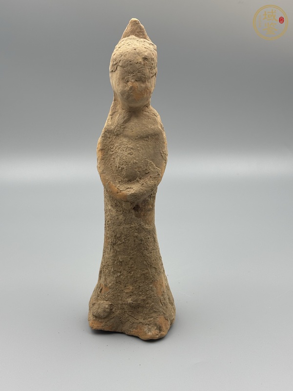 古玩陶瓷唐·女俑真品鑒賞圖