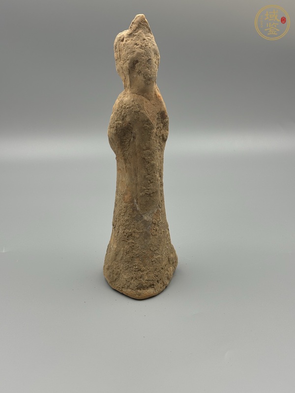 古玩陶瓷唐·女俑真品鑒賞圖