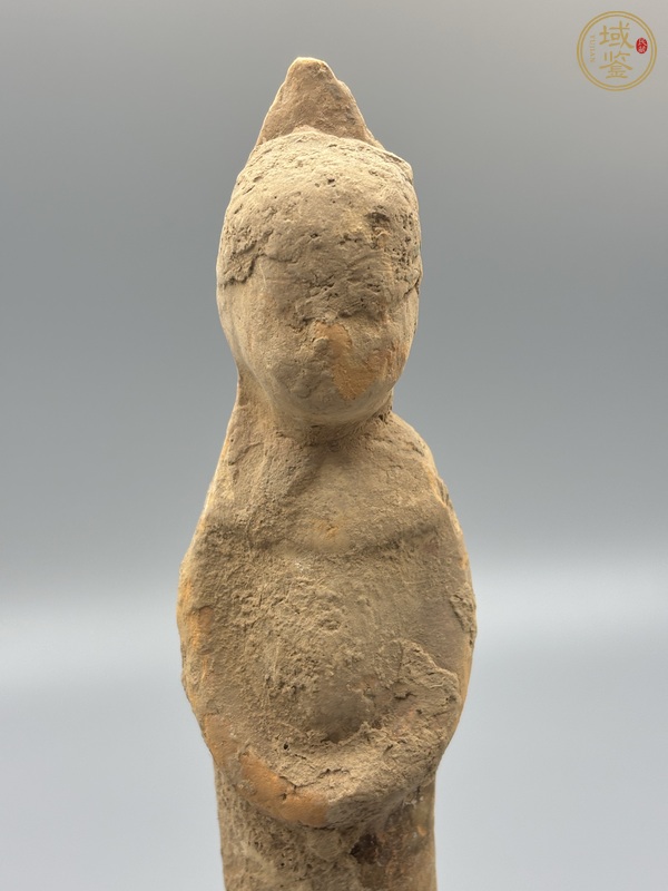 古玩陶瓷唐·女俑真品鑒賞圖