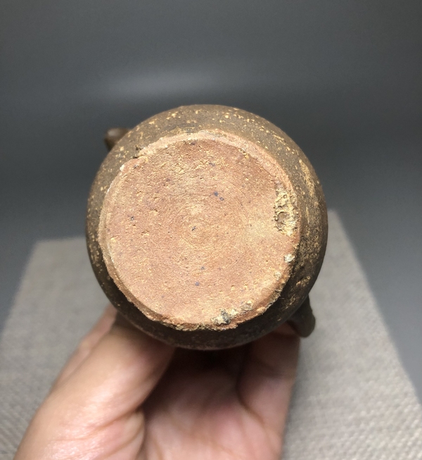 古玩陶瓷【元代】醬釉水滴【文房雅器】【路份高，收藏價值好】拍賣，當前價格0元