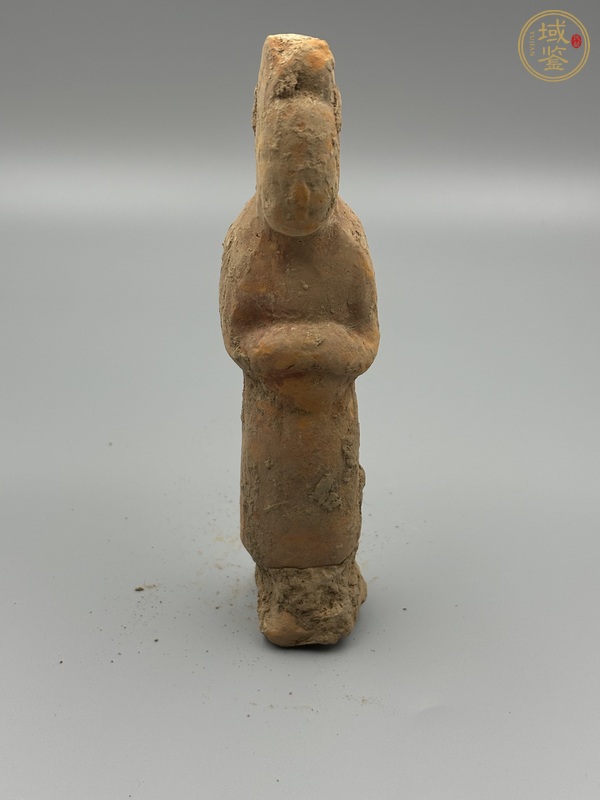 古玩陶瓷唐·侍郎俑真品鑒賞圖