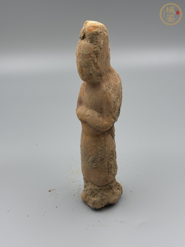 古玩陶瓷唐·侍郎俑真品鑒賞圖