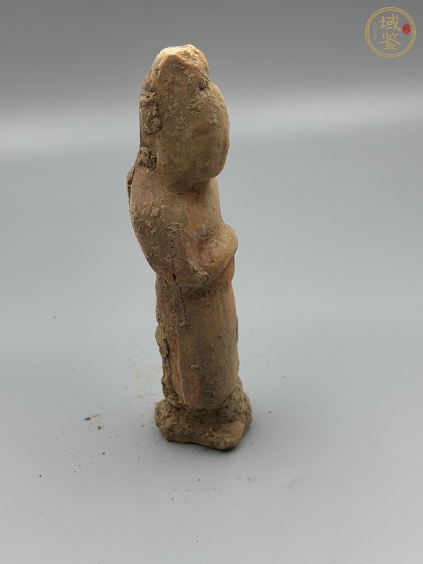 古玩陶瓷唐·侍郎俑真品鑒賞圖