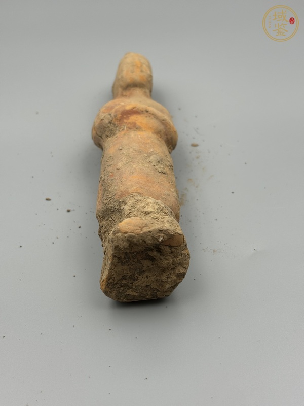 古玩陶瓷唐·侍郎俑真品鑒賞圖