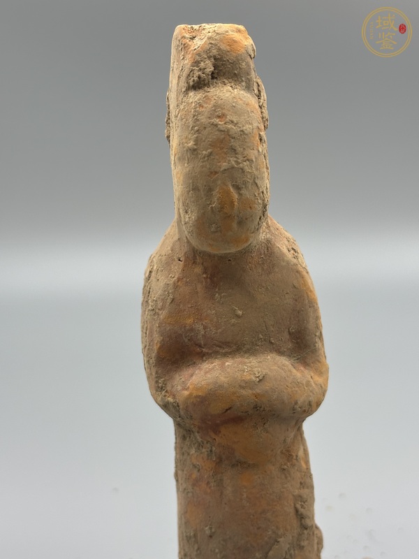 古玩陶瓷唐·侍郎俑真品鑒賞圖