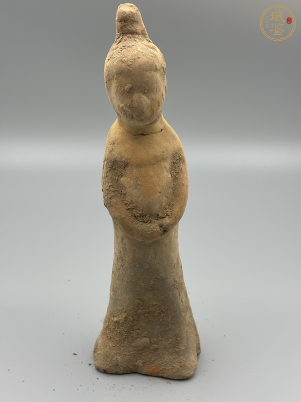 古玩陶瓷唐·仕女俑真品鑒賞圖