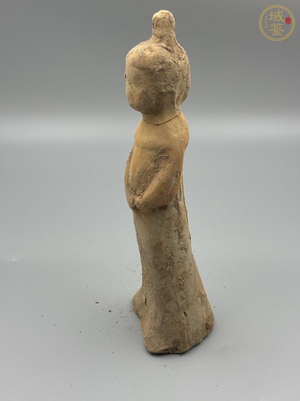古玩陶瓷唐·仕女俑真品鑒賞圖