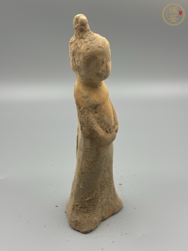 古玩陶瓷唐·仕女俑真品鑒賞圖