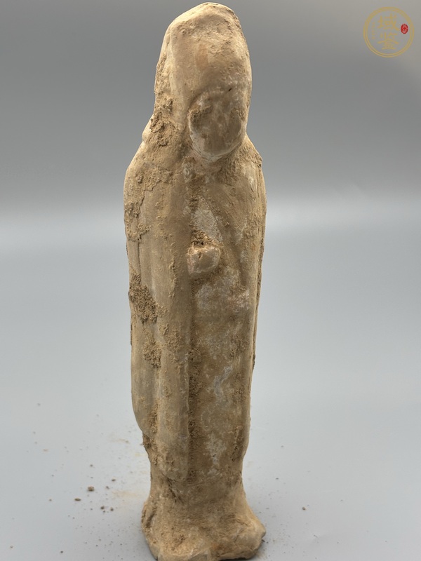 古玩陶瓷唐代披風俑真品鑒賞圖