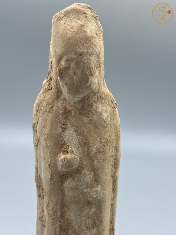 古玩陶瓷唐代披風俑真品鑒賞圖