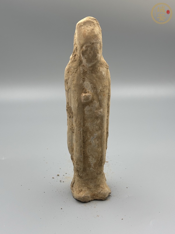 古玩陶瓷唐代披風俑真品鑒賞圖