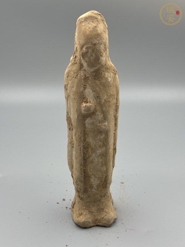 古玩陶瓷唐代披風俑真品鑒賞圖