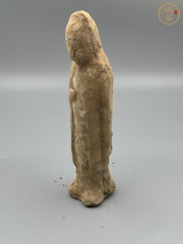 古玩陶瓷唐代披風俑真品鑒賞圖