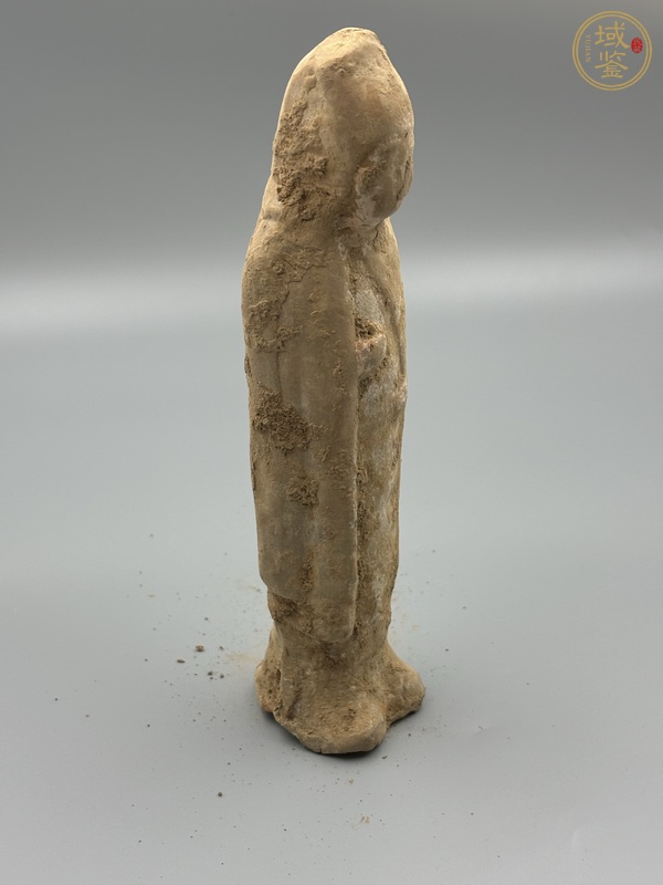 古玩陶瓷唐代披風俑真品鑒賞圖
