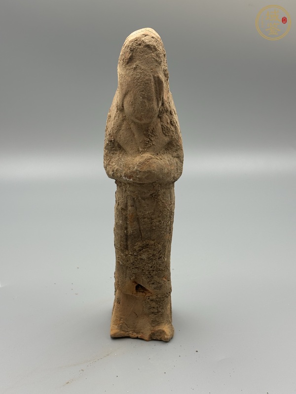 古玩唐·風(fēng)帽俑真品鑒賞圖