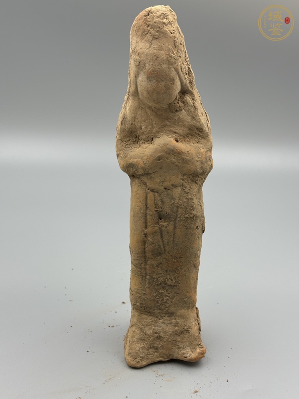 古玩唐·風(fēng)帽俑真品鑒賞圖
