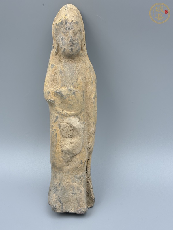 古玩陶瓷唐·男俑真品鑒賞圖
