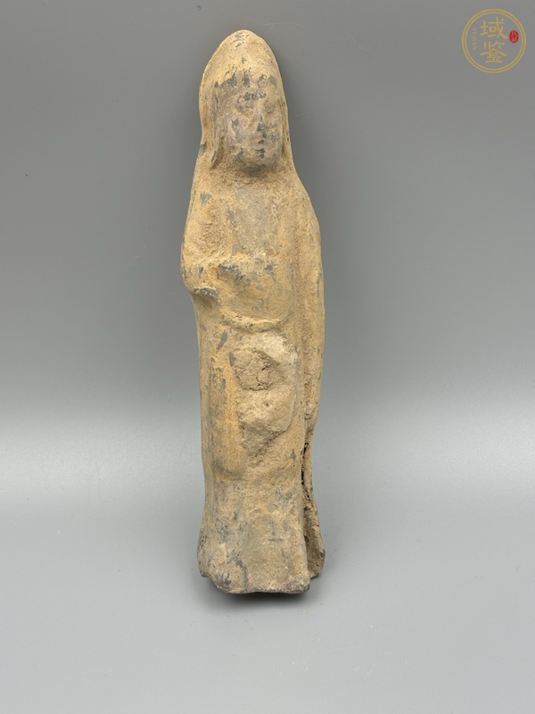 古玩陶瓷唐·男俑真品鑒賞圖
