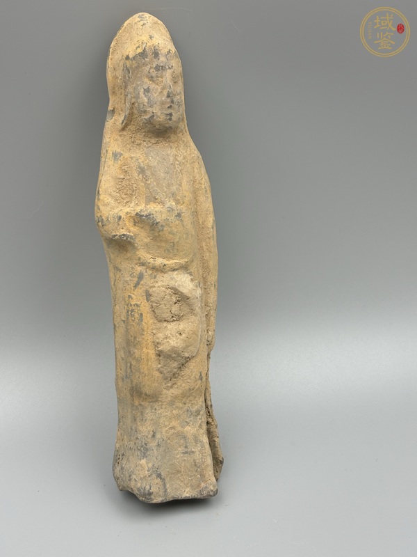 古玩陶瓷唐·男俑真品鑒賞圖