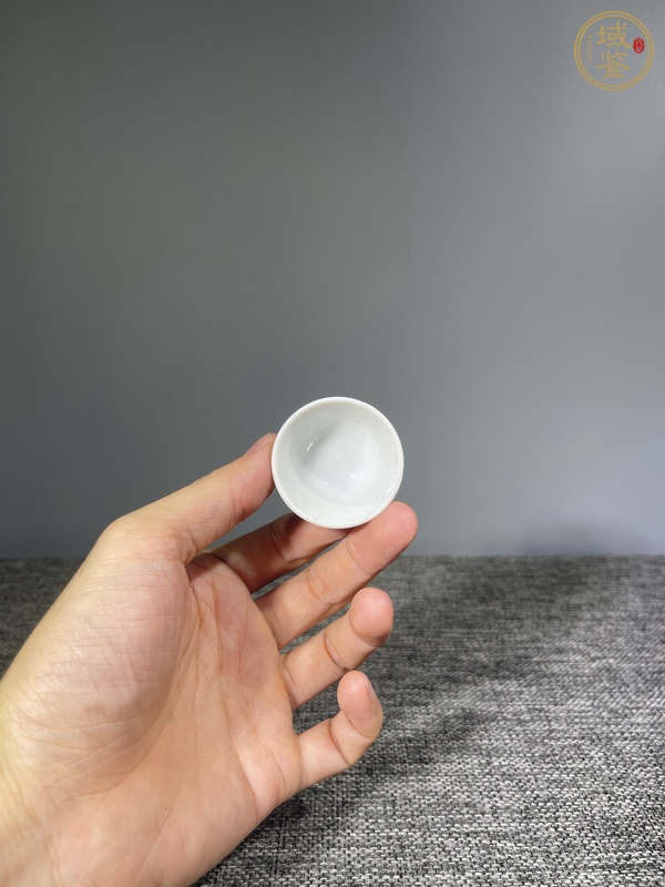 古玩陶瓷白釉杯真品鑒賞圖