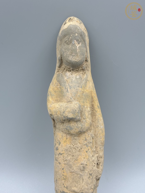 古玩陶瓷唐·俑人真品鑒賞圖