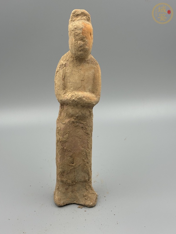 古玩陶瓷唐·侍郎俑真品鑒賞圖