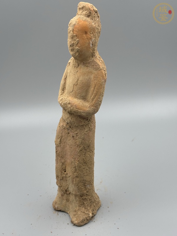古玩陶瓷唐·侍郎俑真品鑒賞圖