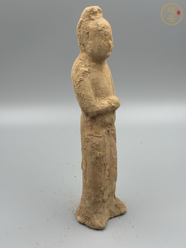 古玩陶瓷唐·侍郎俑真品鑒賞圖