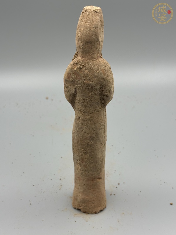 古玩陶瓷唐·瘦子俑真品鑒賞圖